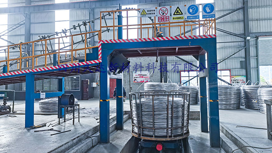 电工圆铝杆生产车间