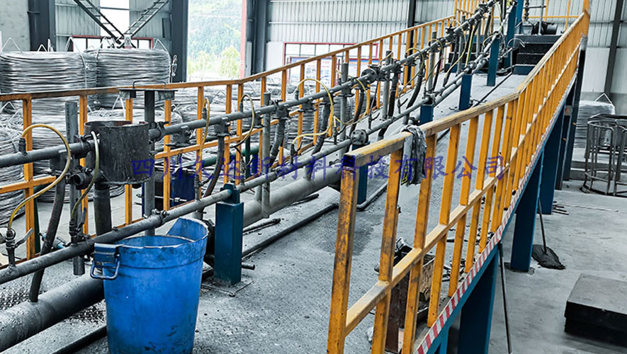 8000系列铝合金杆生产车间