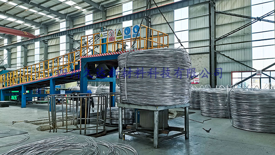 60%IACS耐热铝合金杆生产车间